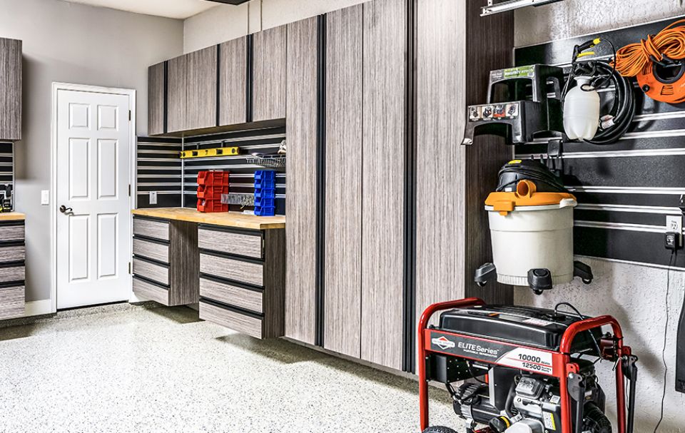 Above Garage Door Storage Rack - Field Treasure Designs