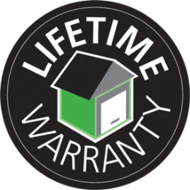 Lifetime warranty logo