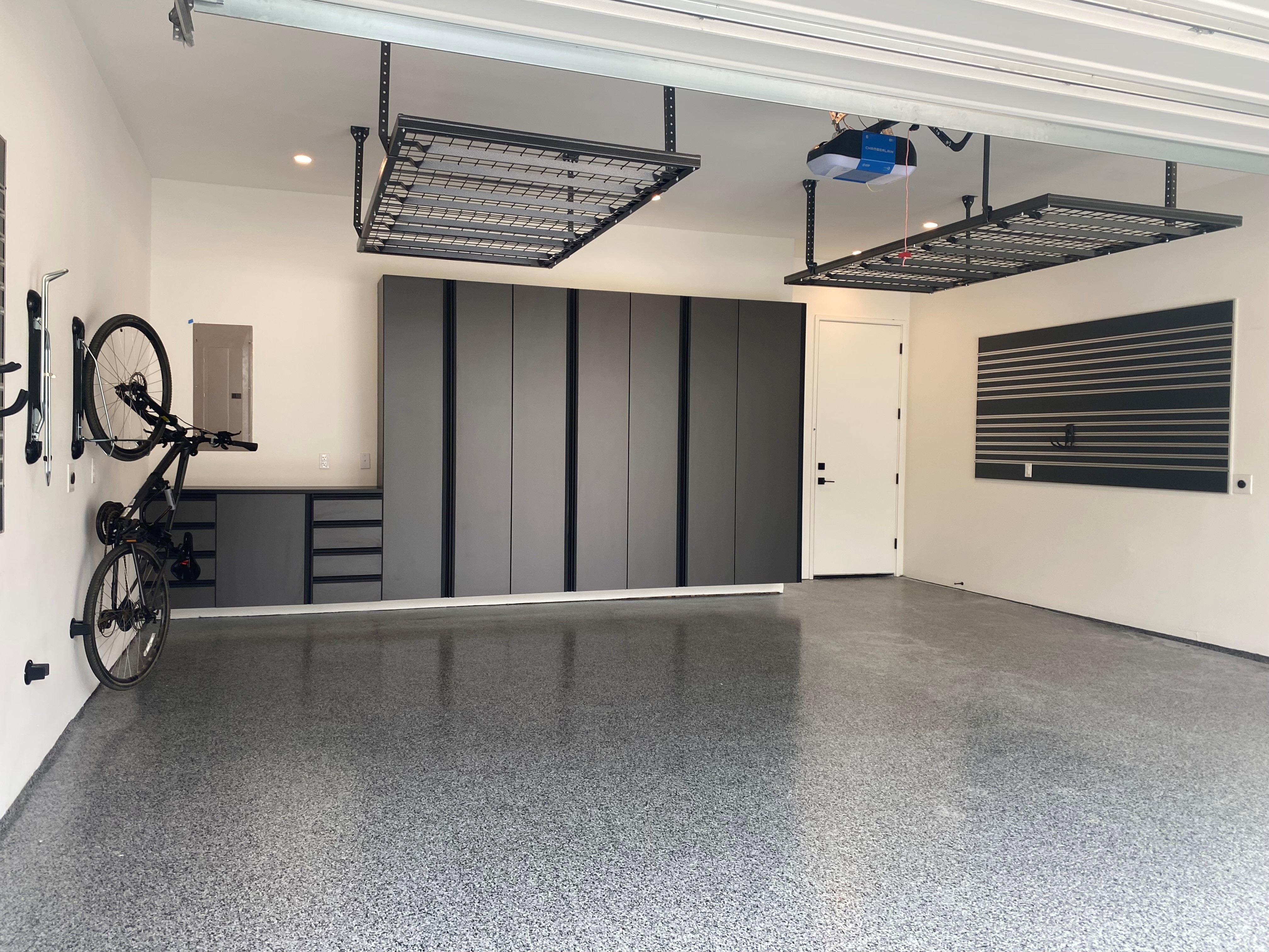 Custom Garage Wall Storage Systems, Accessories, and Installation