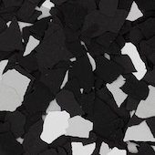 1/4” Flake - Raven