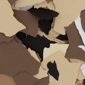 1” + 1/4” Flake - Cappuccino