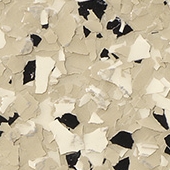 1/4” Flake - Tan & Bone