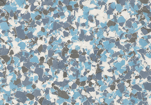 1/4” Flake - Blue